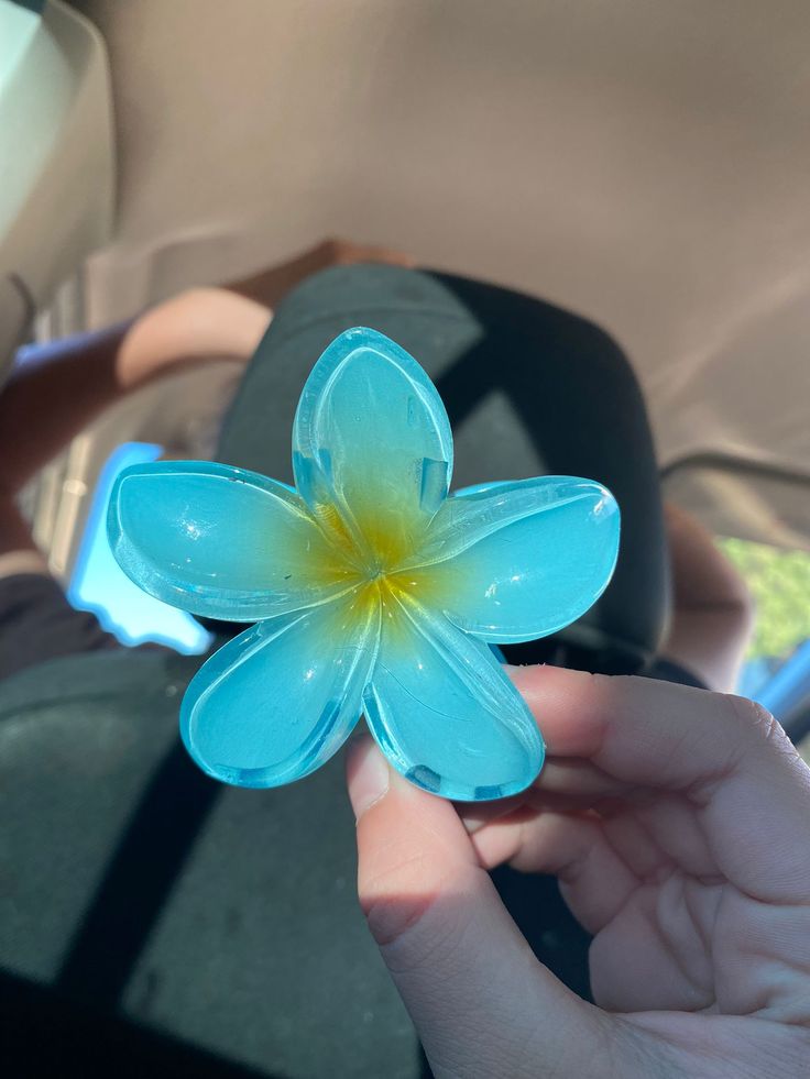 Pince a cheveux fleur