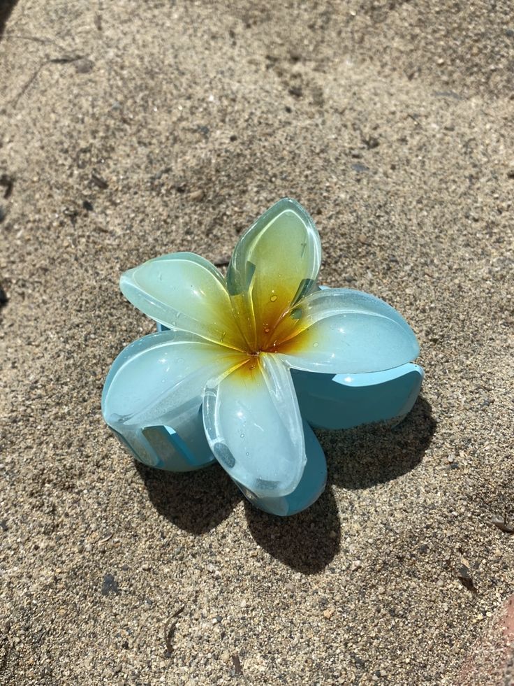 Pince a cheveux fleur