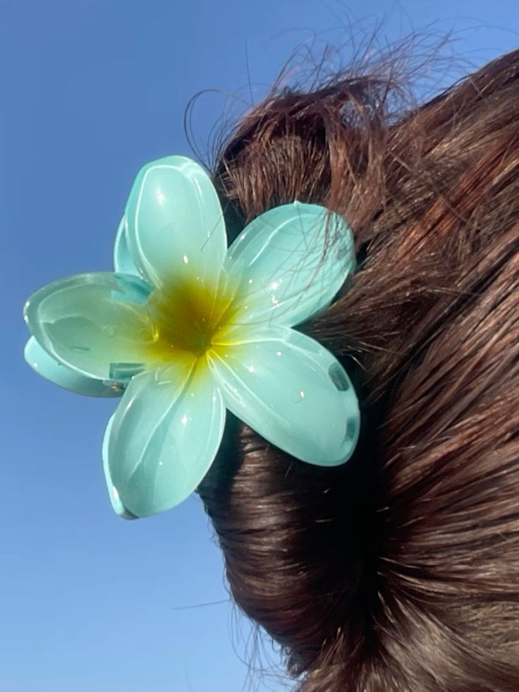 Pince a cheveux fleur